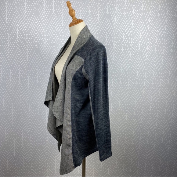 SKIES ARE BLUE Open Waterfall Cardigan - Picture 2 of 8